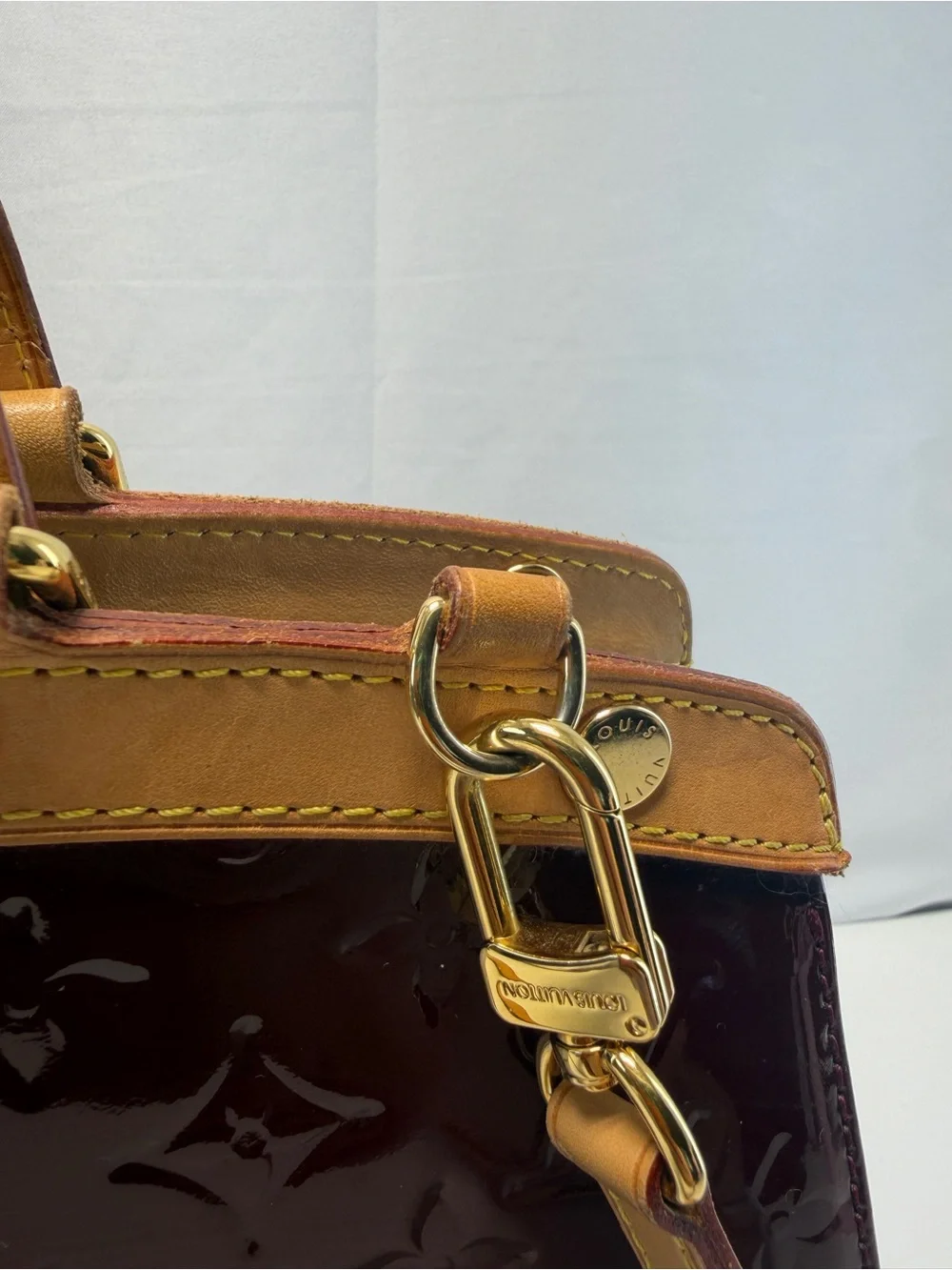 Louis Vuitton luxurious patent